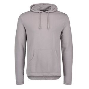 M Singer Mens Bamboo Cotton Pullover Hoodie Sweatshirt Large Chrome